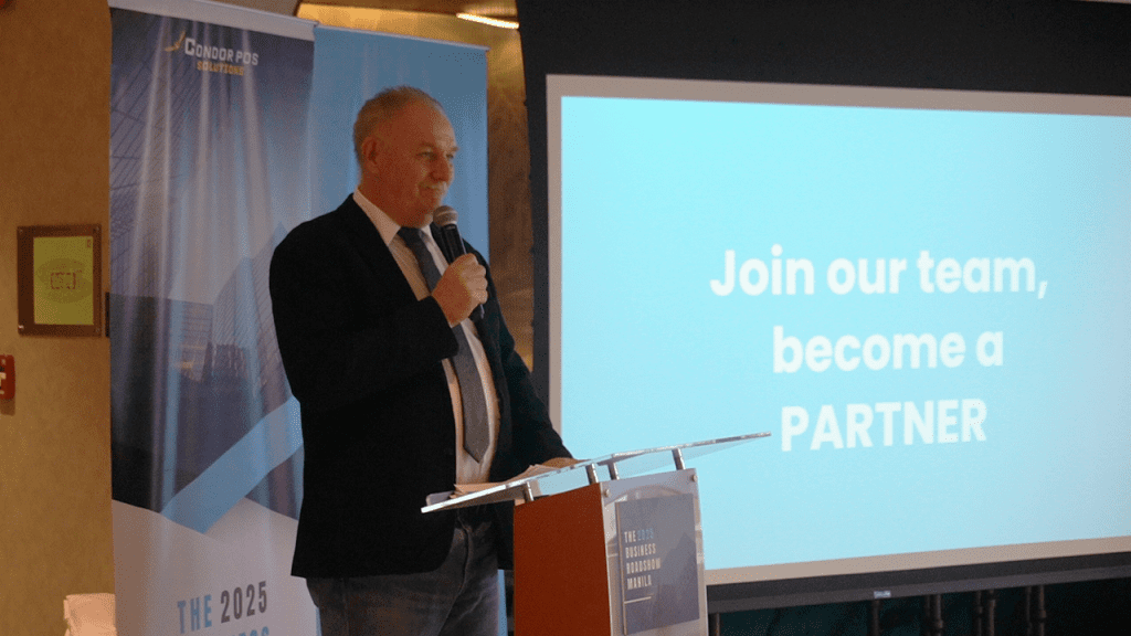 Dave Appleton presenting the Partnership Program | Condor PH