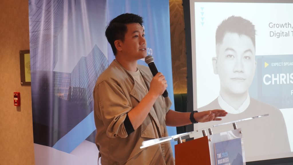 Christopher Star during his presentation | Condor PH