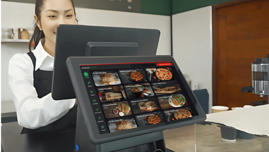 A person looking at POS machine | Condor PH A person looking at POS machine | Condor PH