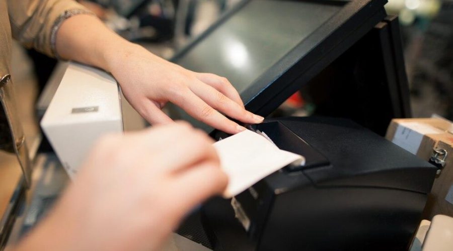 A Woman’s Hand Getting The Receipt On Thermal Printer | Condor PH A Woman’s Hand Getting The Receipt On Thermal Printer | Condor PH