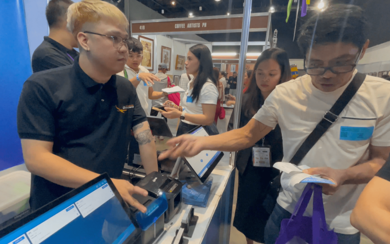 Customer from WOFEX inquiring POS package in Condor PH