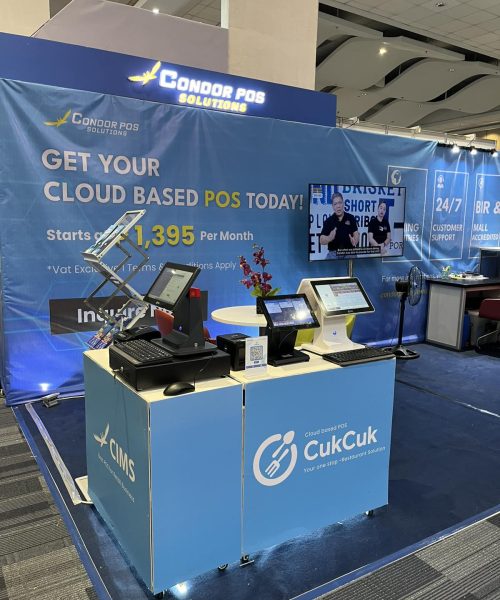 Condor POS' Booth, Left angle | Condor PH Condor POS' Booth, Left angle | Condor PH