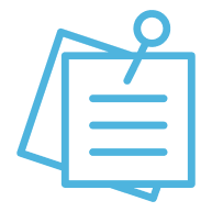 Pinned Notes On The Wall - iconSvg.co