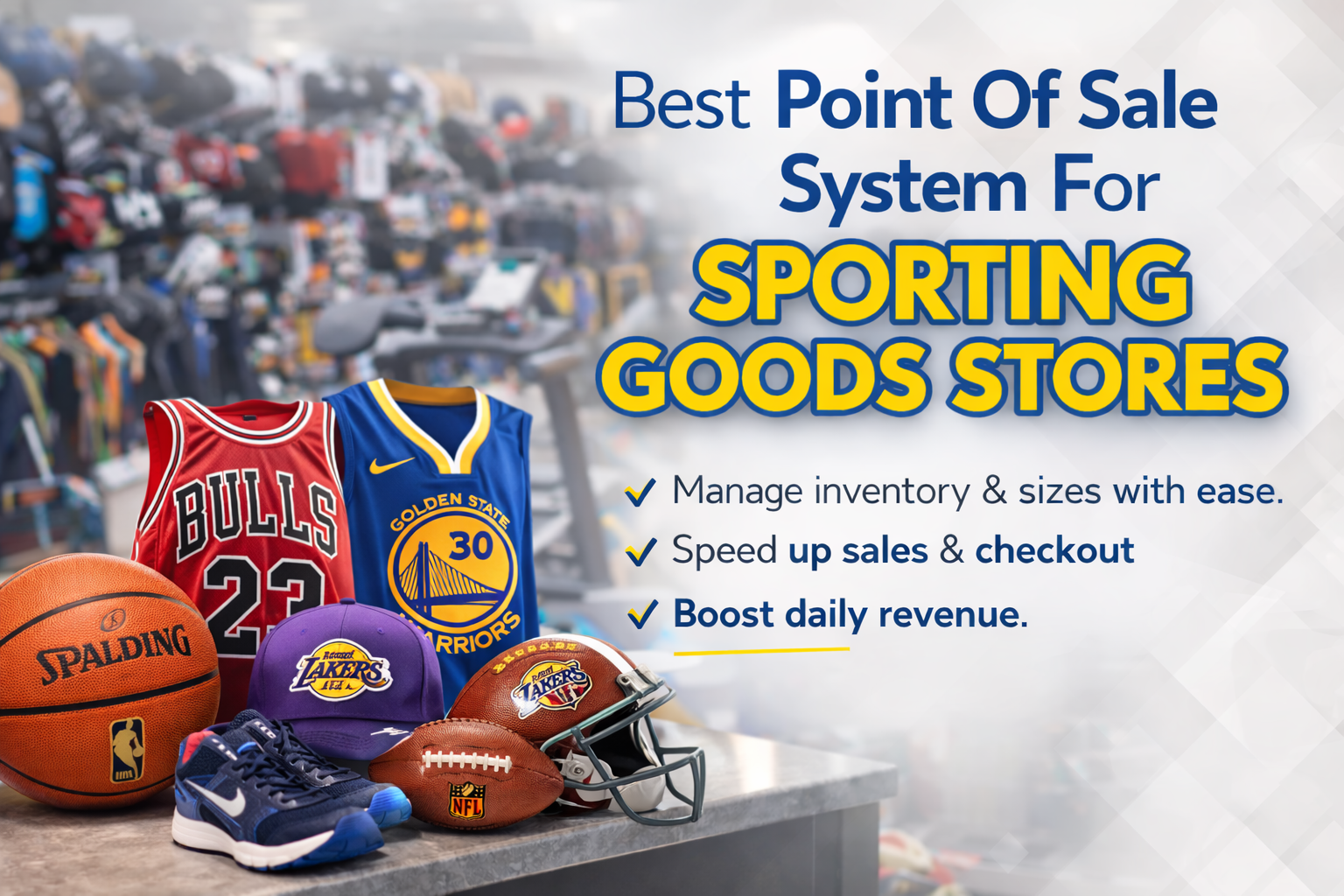Best POS System for Sporting Goods Stores | Condor PH