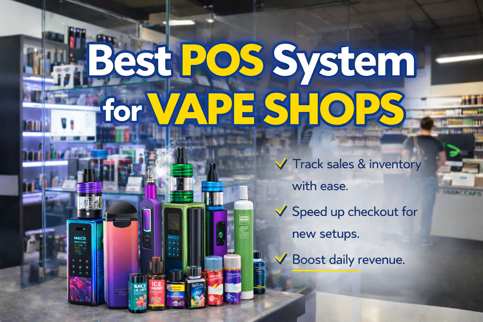 Best POS System for Vape Shops | Condor PH